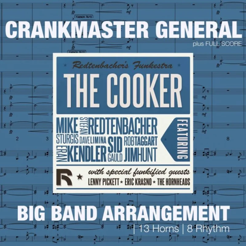 Crankmaster General | Big Band score + parts | Redtenbacher's Funkestra