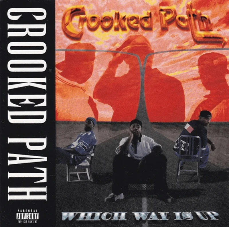 Crooked Path - Which Way Is Up (Opaque Red/Yellow Marble Color) Vinyl LP