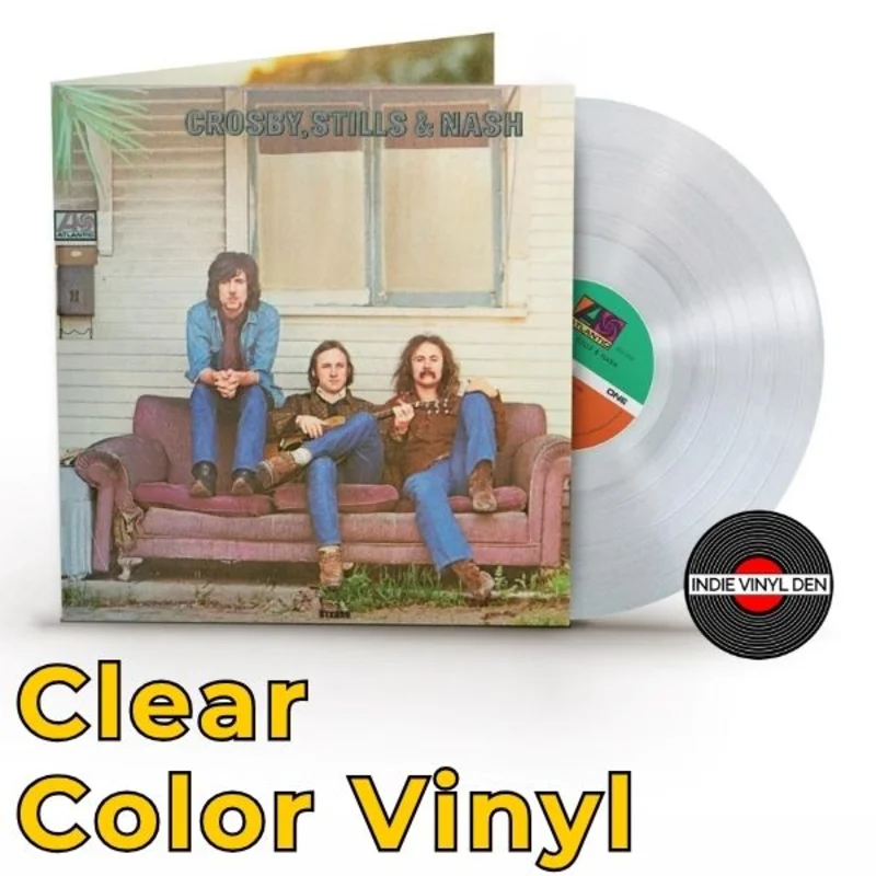 Crosby Stills & Nash - Crosby Stills & Nash - Clear Color Vinyl
