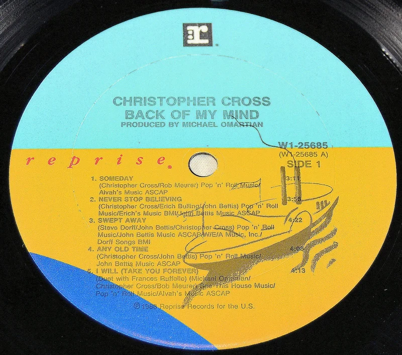 Cross, Christopher - Back Of My Mind