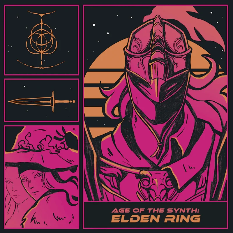 Cthulhuseeker - Age of the Synth: Elden Ring (Neon Purple Color) Vinyl LP