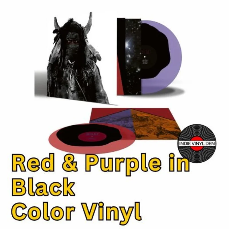 Cult, The - Choice Of Weapon - Red & Purple in Black Color Vinyl Record