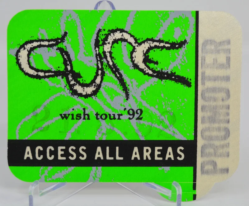 Cure - Backstage Pass 1992