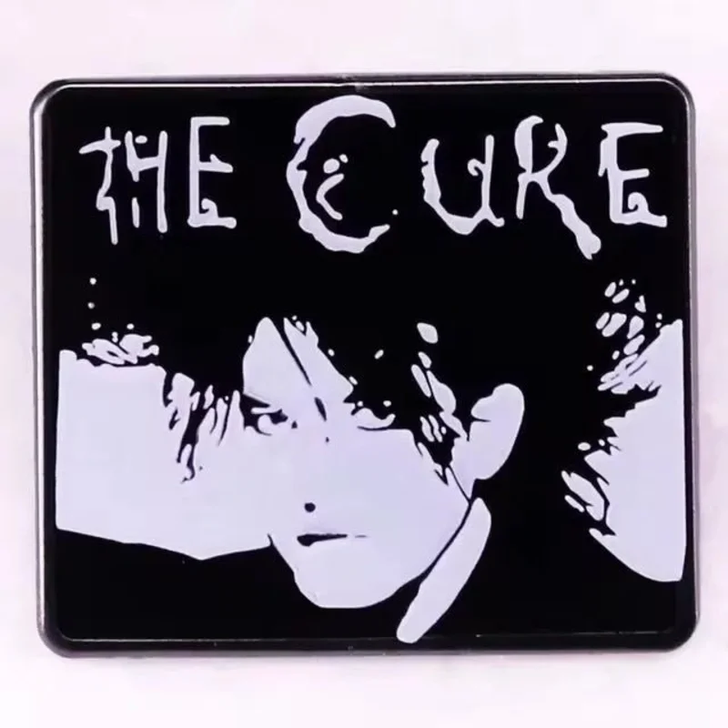 Cure Robert Smith Rectangle - Enamel Pin