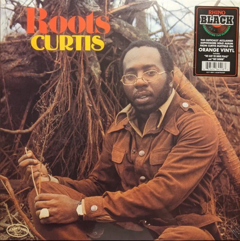Curtis Mayfield - Roots (Orange Colored Vinyl LP)