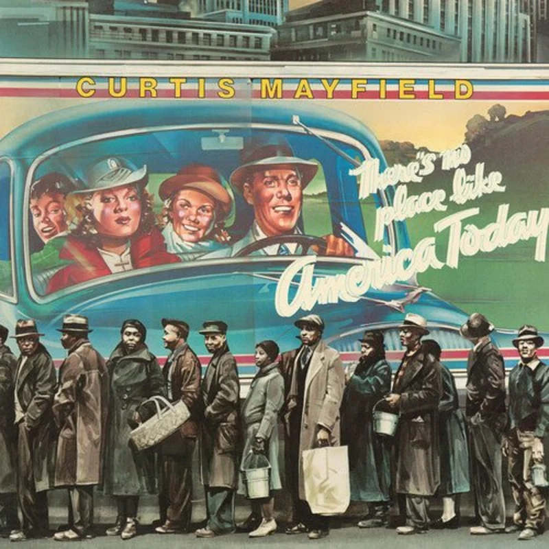 Curtis Mayfield - There's No Place Like America (Blue Color) Vinyl LP