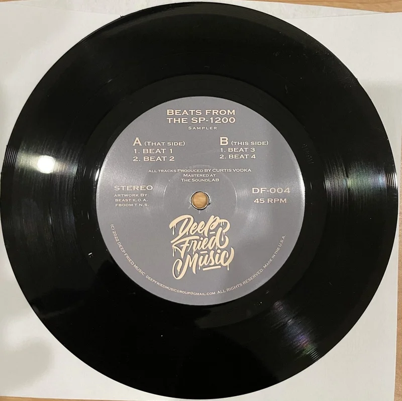 Curtis Vodka - Beats from the SP-1200 Vinyl 7"