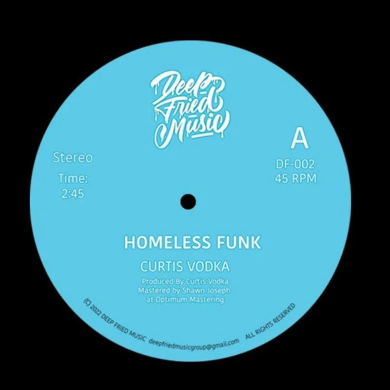 Curtis Vodka - Homeless Funk 7" Vinyl