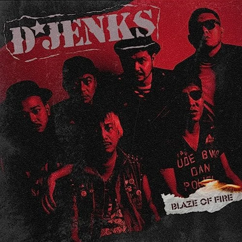 D'Jenks - Blaze of Fire (Expanded) (Red Color) Vinyl LP