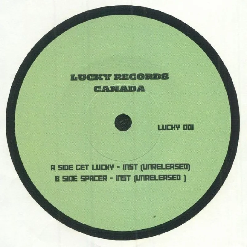 Daft Punk - Get Lucky b/w Spacer (Instrumental) Vinyl 7"