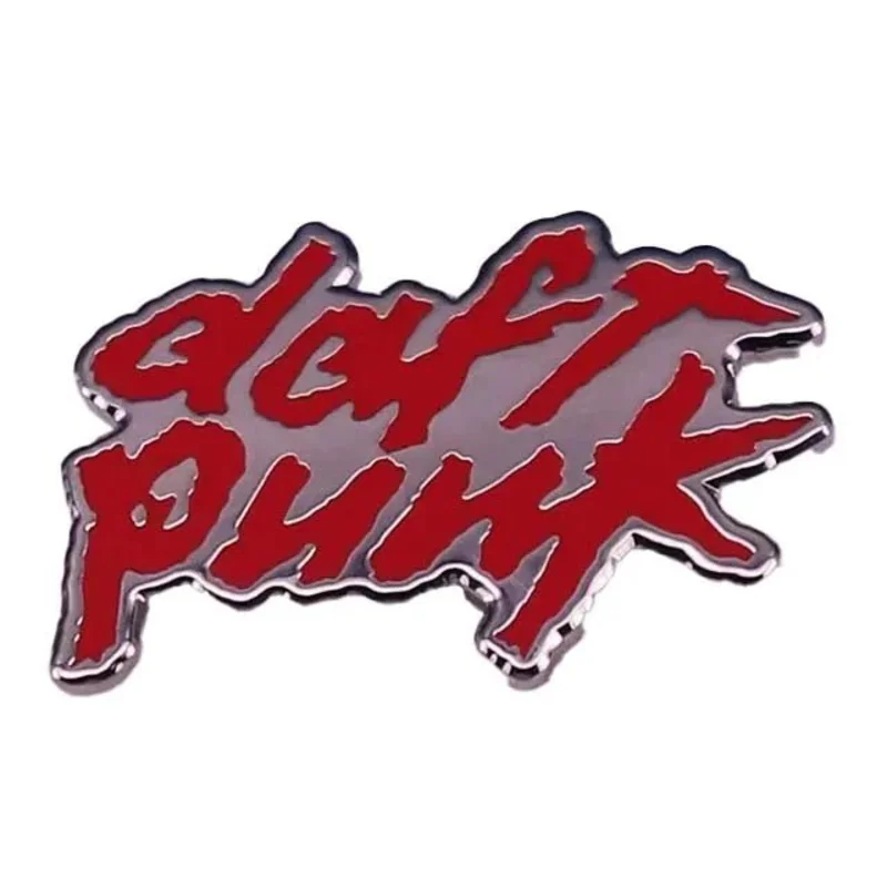 Daft Punk Logo Enamel Pin