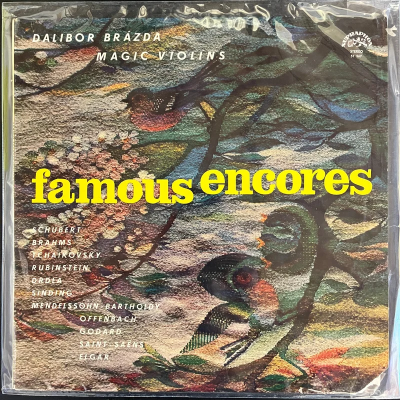 Dalibor Brzda - Magic Violins - Famous Encores ( (Used Vinyl - VG) KG Marketplace