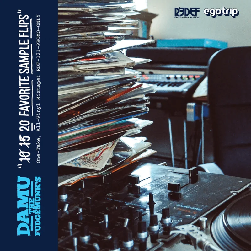 Damu the Fudgemunk - Damu the Fudgemunk's 20 Favorite Sample Flips Vinyl LP