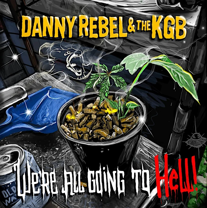 Danny Rebel & The KGB - We're All Going (Golden Yellow Color) Vinyl LP
