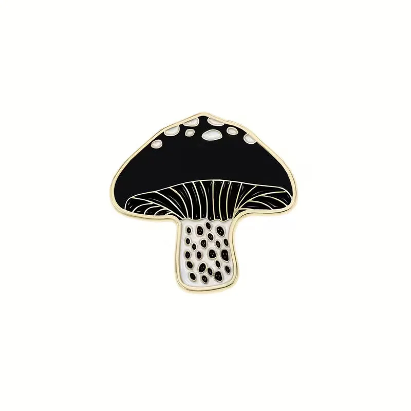 Dark Mushroom - Enamel Pin