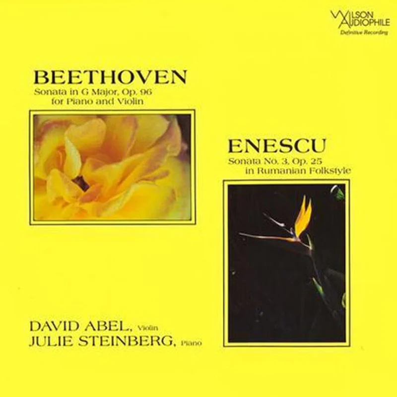 David Abel and Julie Steinberg - Beethoven & Enescu (Analogue Pressing) (Arrives in 30 days)