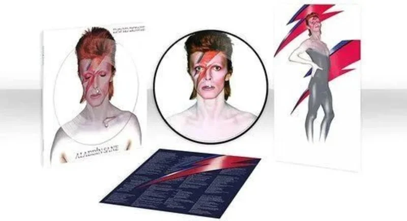 David Bowie - Aladdin Sane - Picture Disc Vinyl 50th Anniversary
