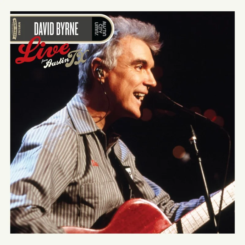 David Byrne - LIve from Austin, TX (Rose Marble Color) Vinyl LP