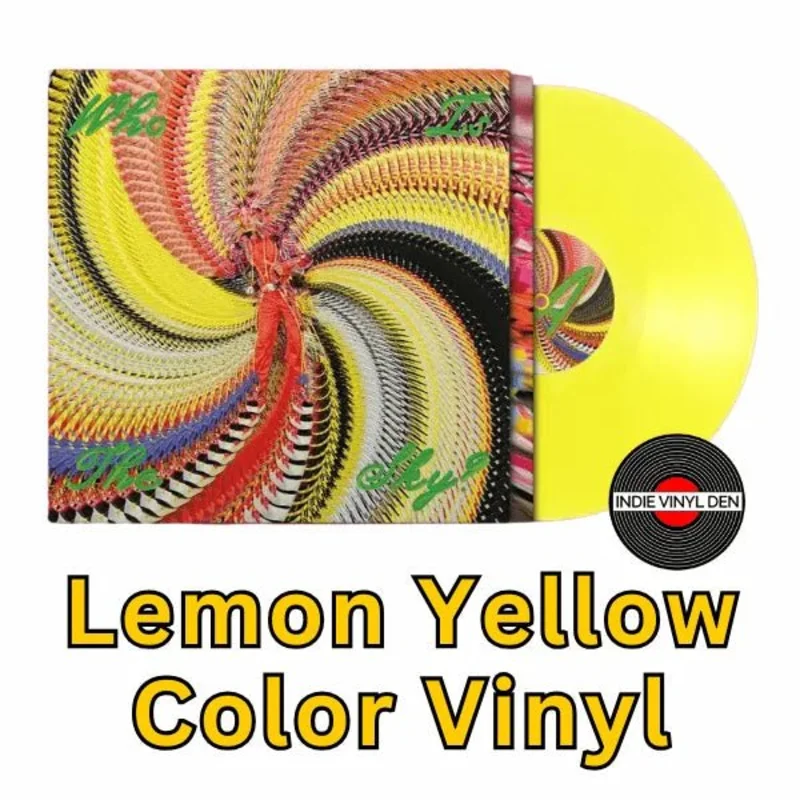 David Byrne - Who Is The Sky? - Lemon Yellow Color Vinyl Record w/BONUS