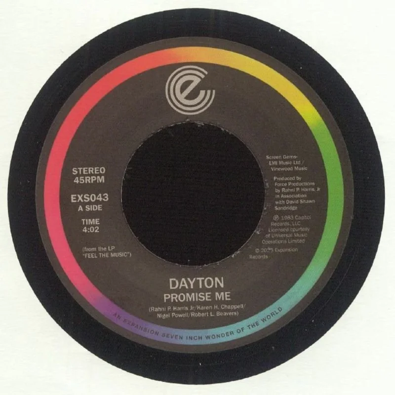 Dayton - Promise Me b/w Eyes On You Vinyl 7"