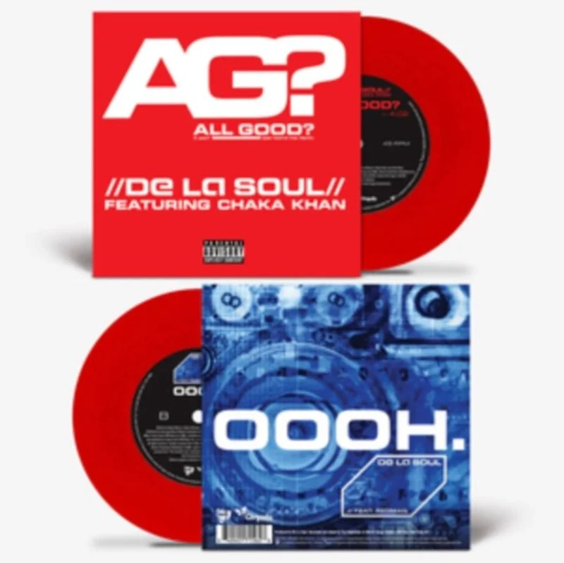 De La Soul - All Good b/w OOOH (Red Color) Vinyl 7"