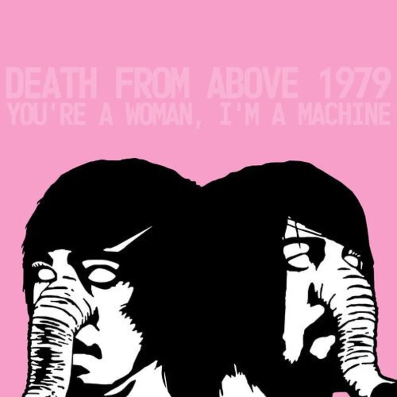 Death From Above 1979 - You're a Woman, I'm a Machine (Pink & Silver Splatter Color) Vinyl LP