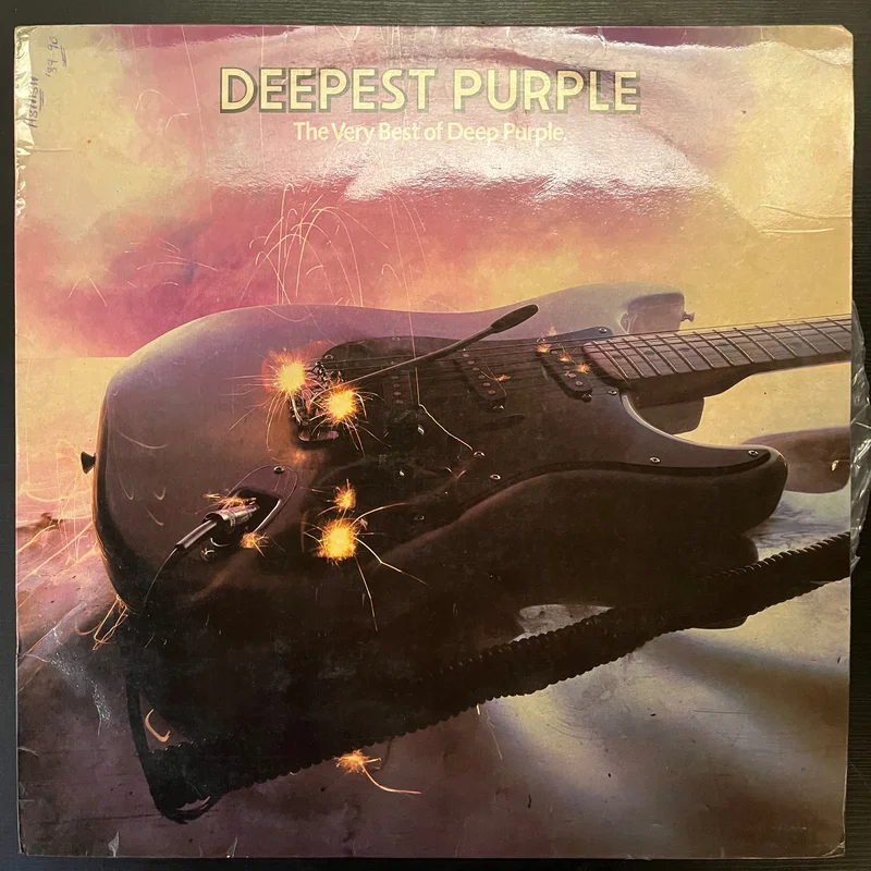 Deep Purple - Deepest Purple : The Very Best Of Deep Purple (Indian Pressing) ( (Used Vinyl - VG+) AS Marketplace