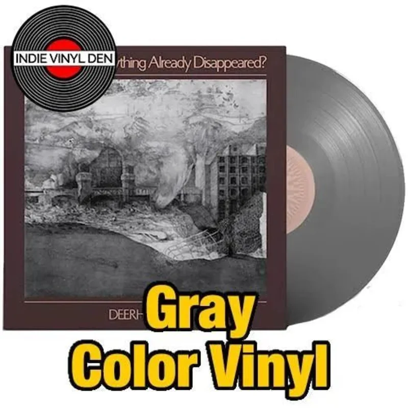 Deerhunter - Why Hasn't Everything Already Disappeared? - Gray Color Vinyl Record