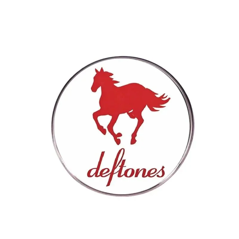 Deftones White Horse Round - Enamel Pin