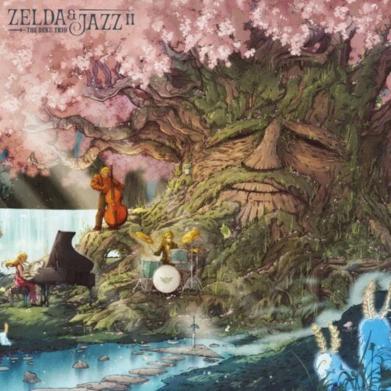 Deku Trio - Zelda & Jazz II/2 (Pink & Blue Color) Vinyl LP
