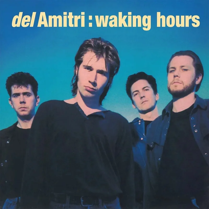 Del Amitri - Waking Hours - Blue Color Vinyl Record