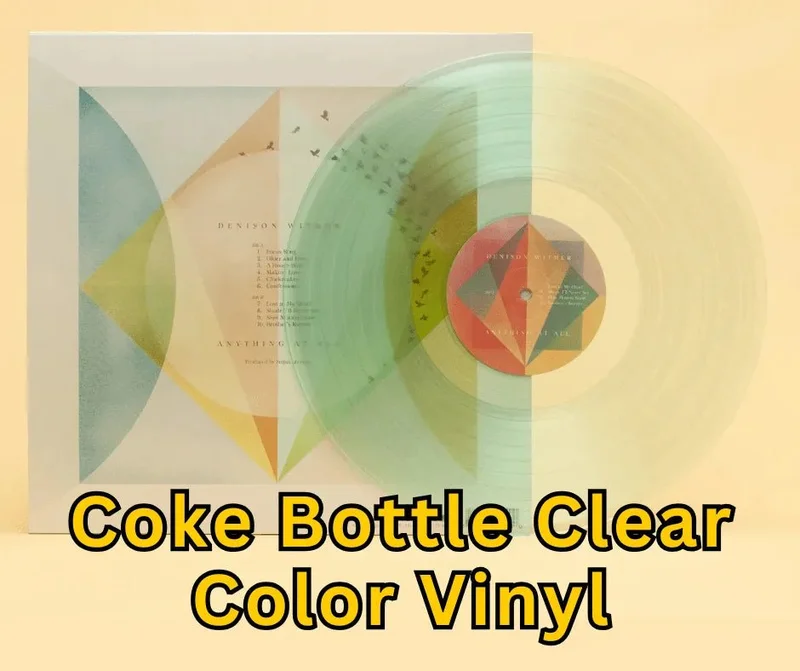 Denison Witmer - Anything At All  - Coke Bottle Clear Vinyl Record