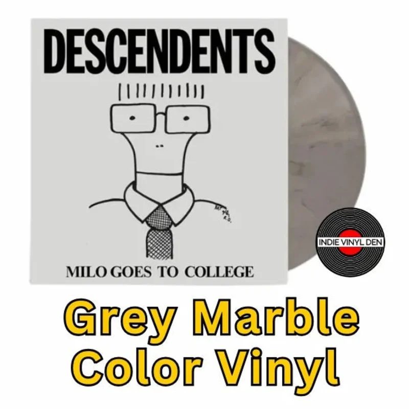 Descendents - Milo Goes To College -Grey Marble Vinyl Record