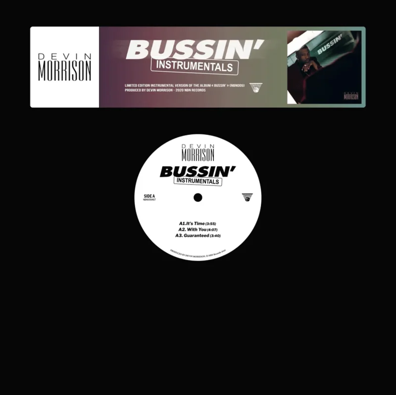 Devin Morrison - Bussin' Instrumentals Vinyl LP