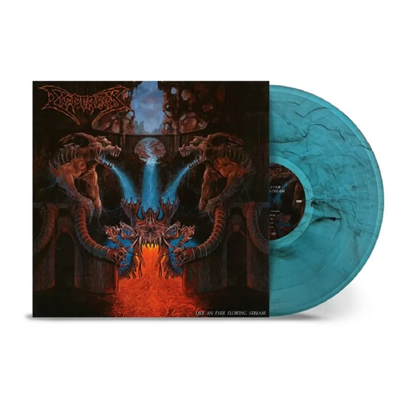 Dismember - Like an Ever Flowing Stream (Cyan & Black Marble)
