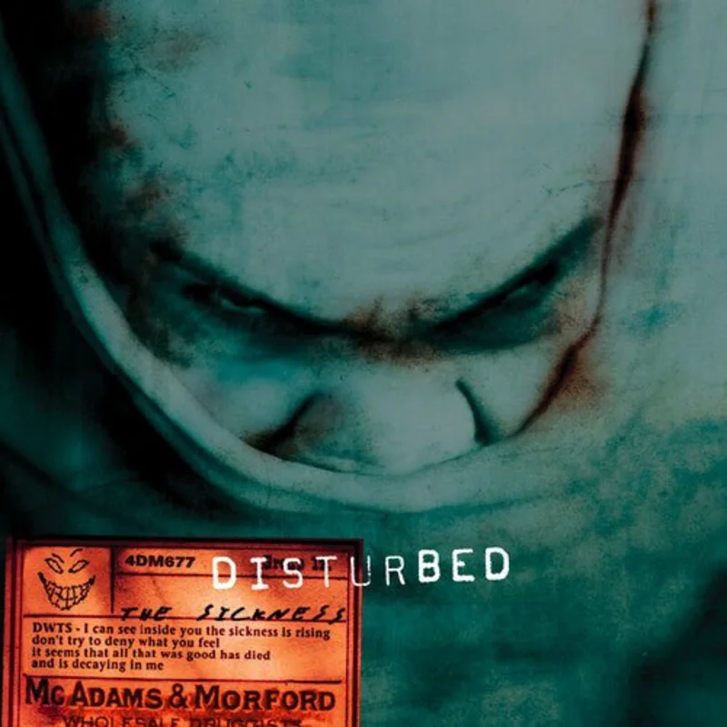 Disturbed - Sickness (25th Anniversary Green Color) Vinyl LP