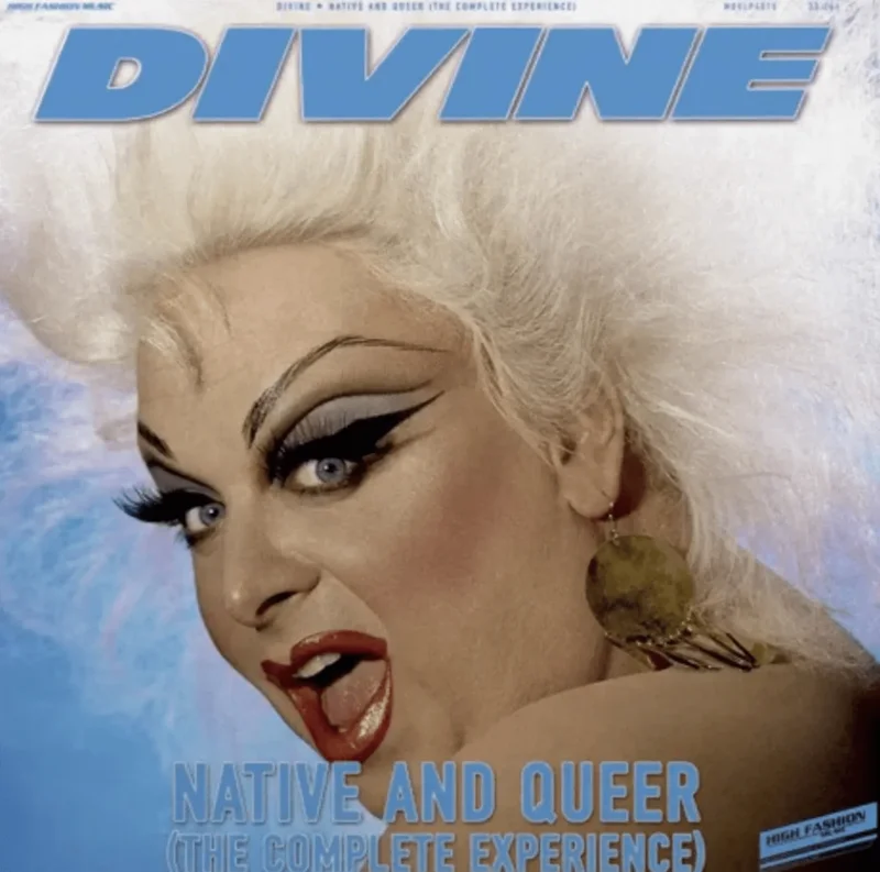 Divine - Native & Queer (Complete Experience) (Translucent Blue Splatter Color) Vinyl LP