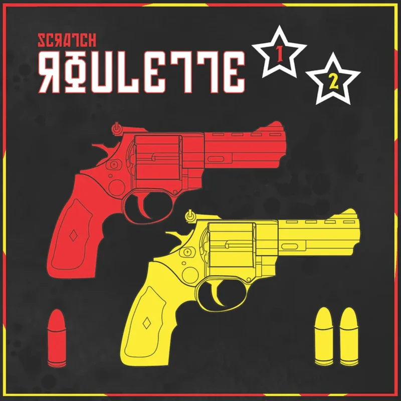 DJ JS-1 - Scratch Roulette 1 & 2 (Split Color) Vinyl LP