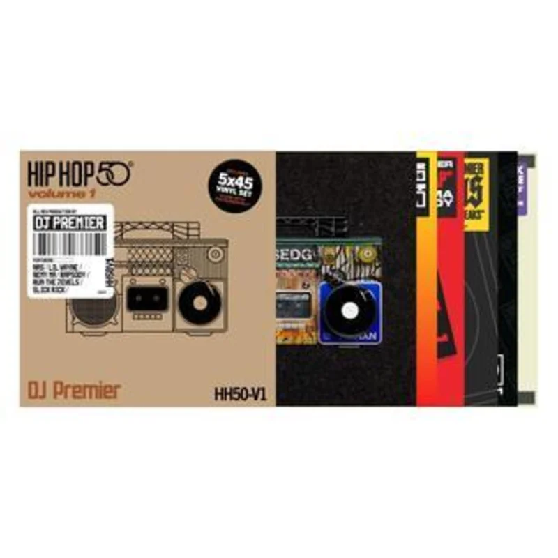 DJ Premier - Hip-Hop 50: Vol. 1 Vinyl 7" Boxset
