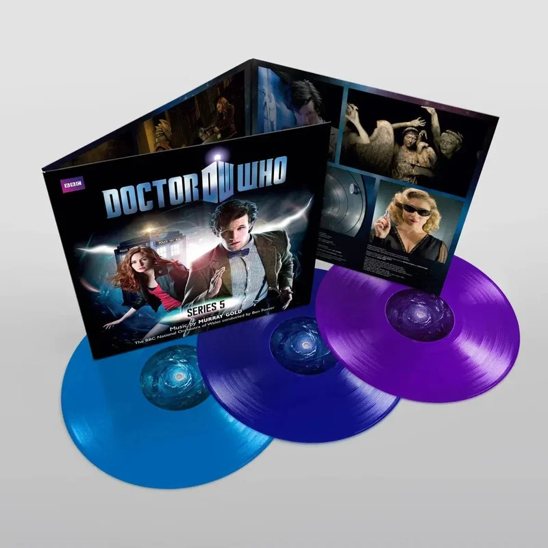 Doctor Who: Series 5 - Original Television Soundtrack - Blue/Violet Color Vinyl Record 3LP