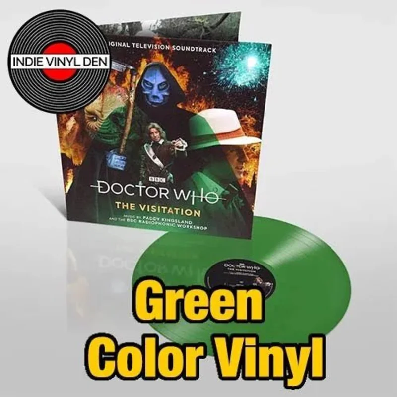 Doctor Who - The Visitation (Original Television Soundtrack) - Green Color Vinyl Record Import