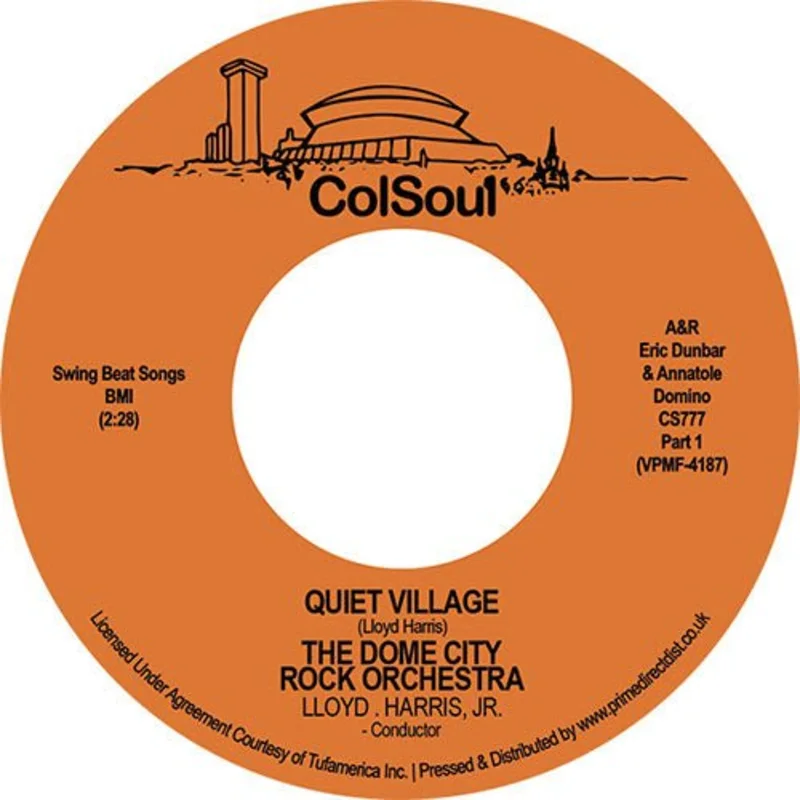 Dome City Rock Orchestra - Quiet Village Vinyl 7"