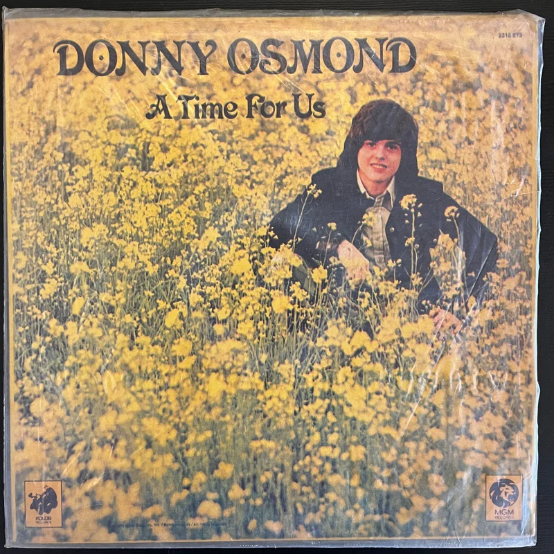 Donny Osmond - A Time For Us ( (Used Vinyl - VG) LM Marketplace