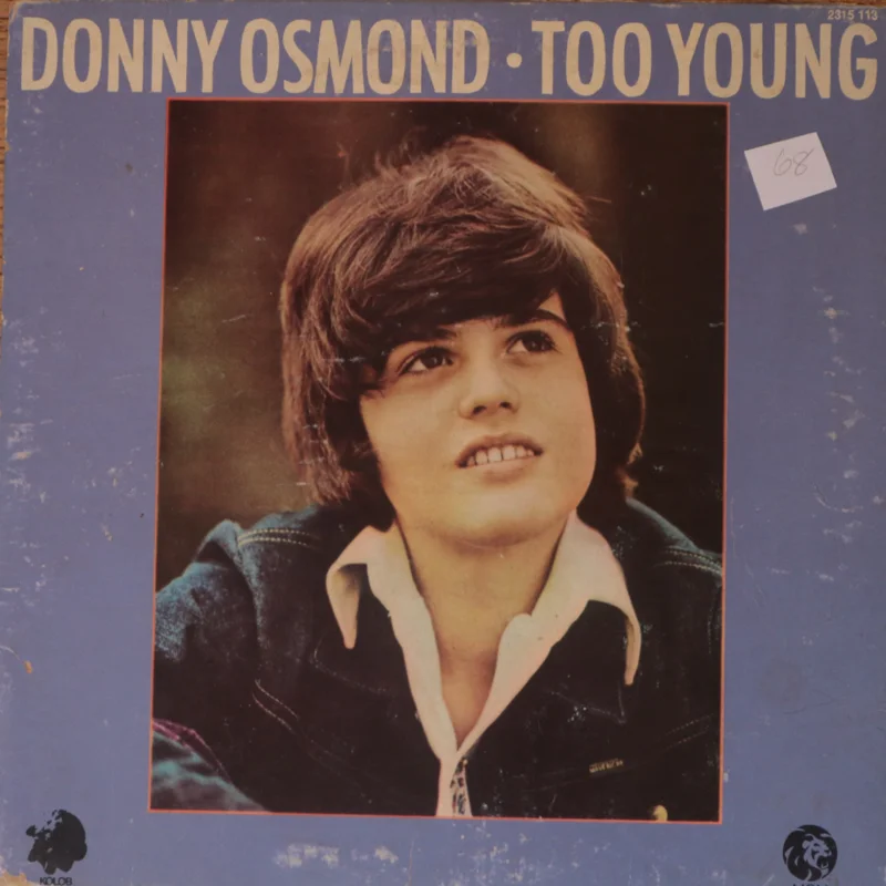 Donny Osmond - Too Young (Indian Pressing) ( (Used Vinyl - VG) VJ Marketplace