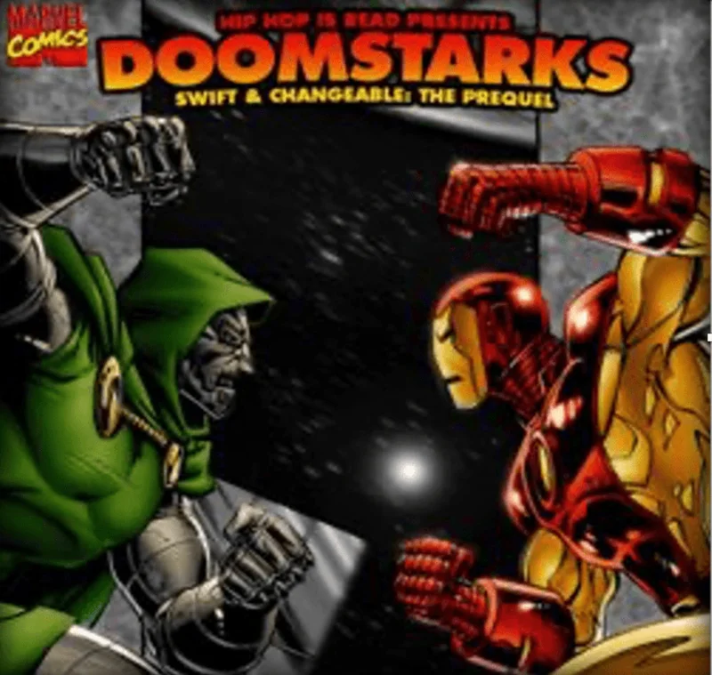 DOOMSTARKS (MF DOOM & Ghostface Killah) - Swift and Changeable Vol. 1 (Blue Color) Vinyl LP