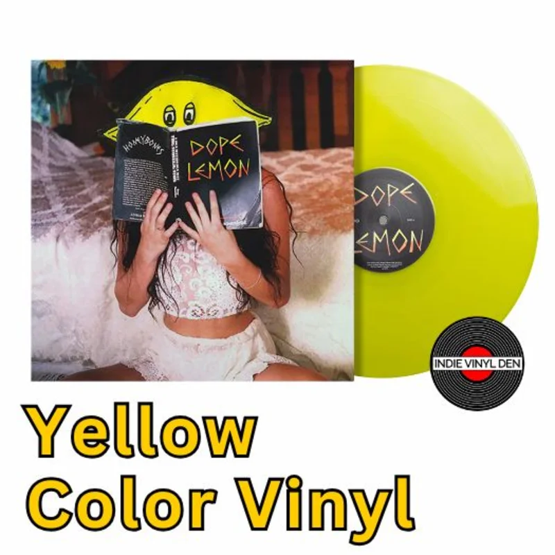 Dope Lemon - Honey Bones - Transparent Yellow Vinyl Record *