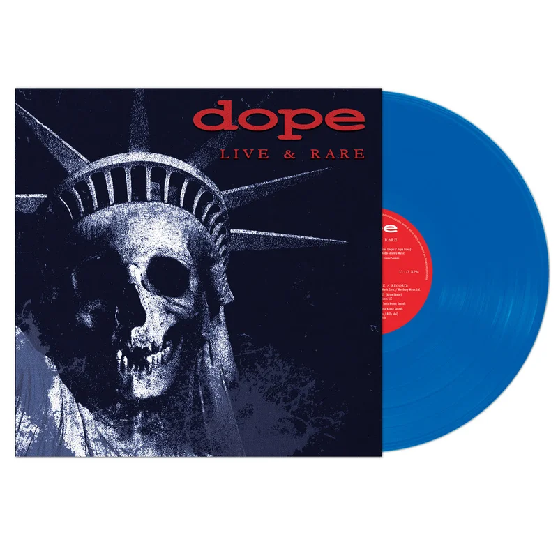 DOPE - Live & Rare (Blue Vinyl)