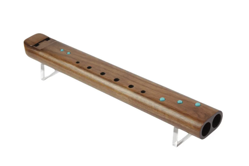 Double Nova 'G' Walnut & Turquoise