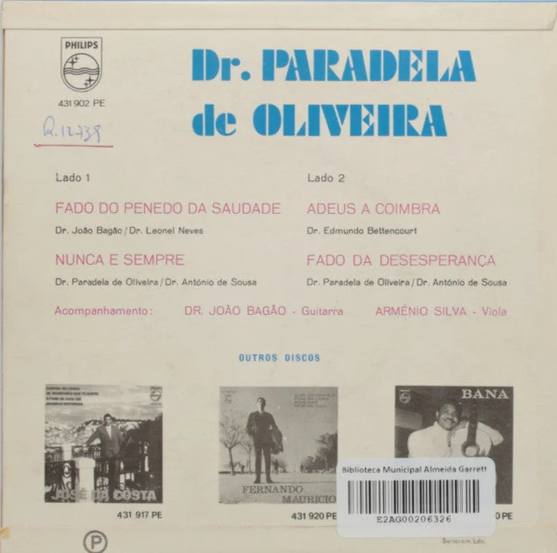 Dr. Paradela De Oliveira