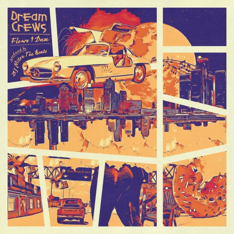 Dream Crews (Flowz4daze & DJ Mitsu The Beats) - Dream Crews (self-titled) Vinyl LP